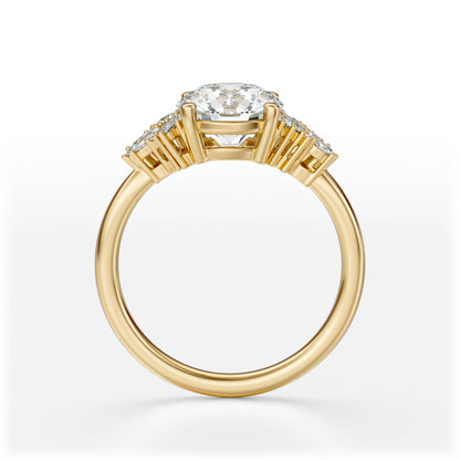 The Rosalie Ring | Round | Setting Only