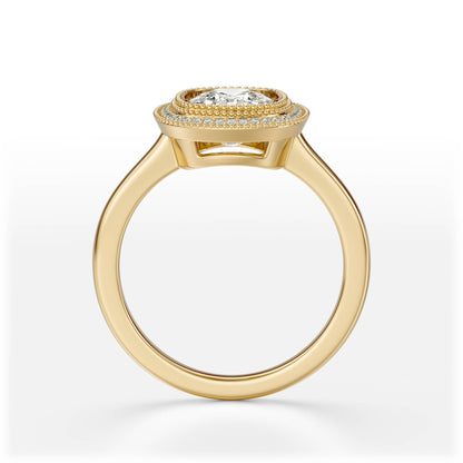 The Satine Ring | Elongated Cushion
