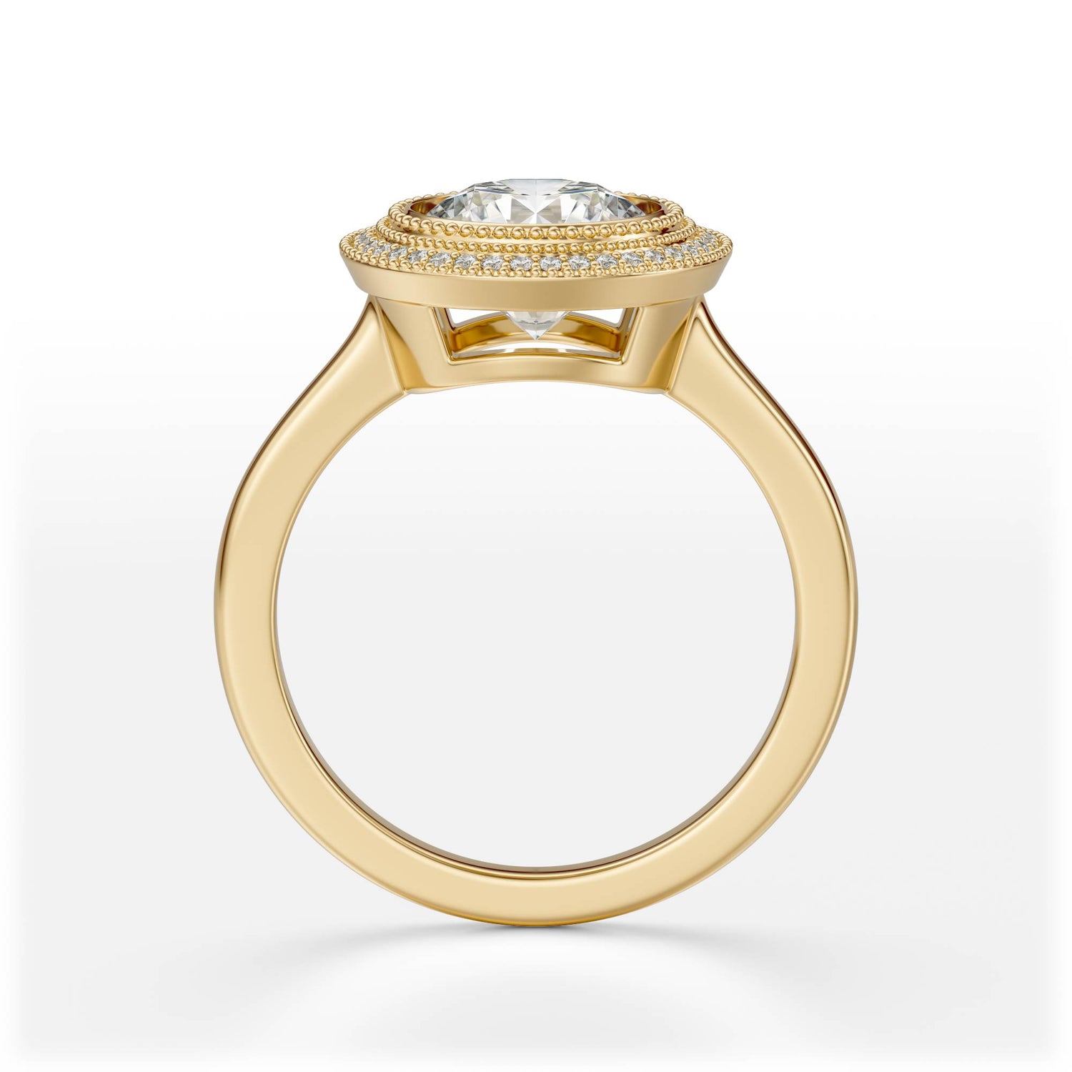The Satine Ring | Round