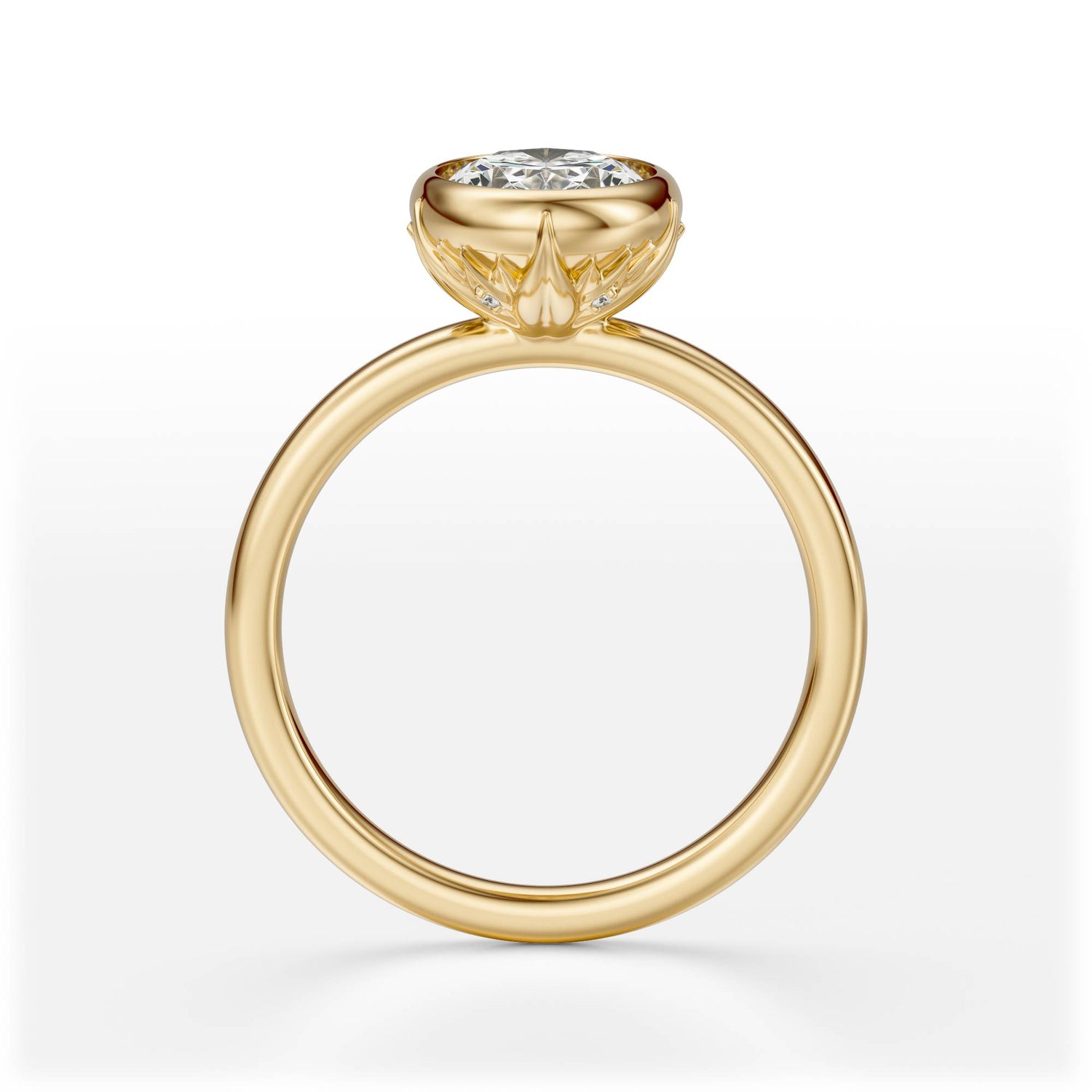 The Bezel Secret Garden Ring | Oval | Setting Only