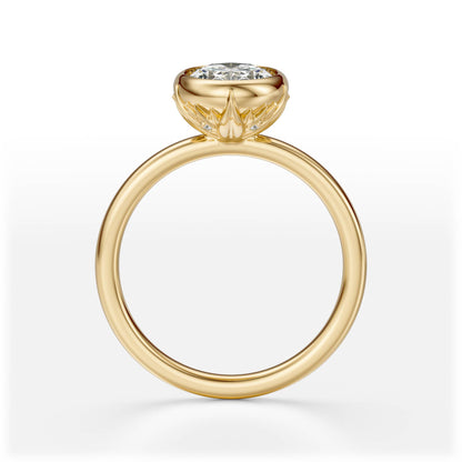 The Bezel Secret Garden Ring | Oval | Setting Only