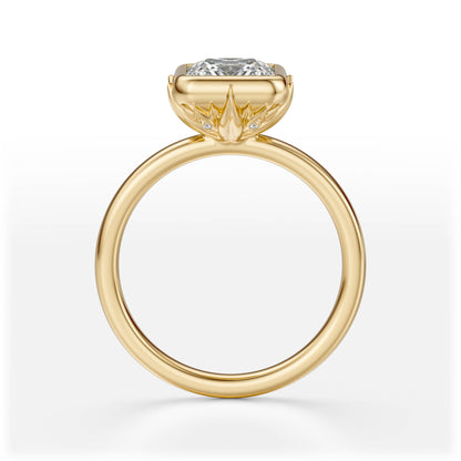 The Bezel Secret Garden Ring | Princess | Setting Only