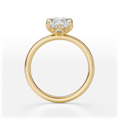 The Secret Garden Ring | Marquise | Setting Only