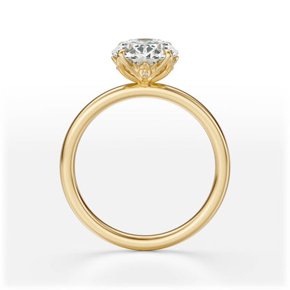 The Secret Garden Ring | Oval | Setting Only