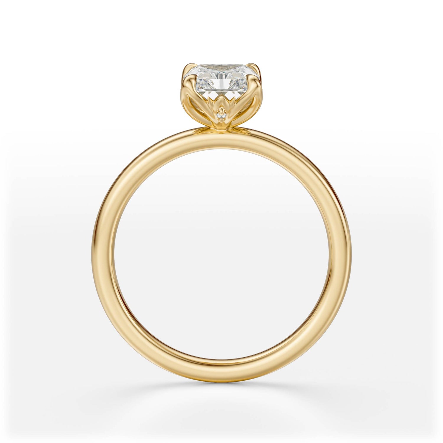 The Secret Garden Ring | Radiant | Setting Only