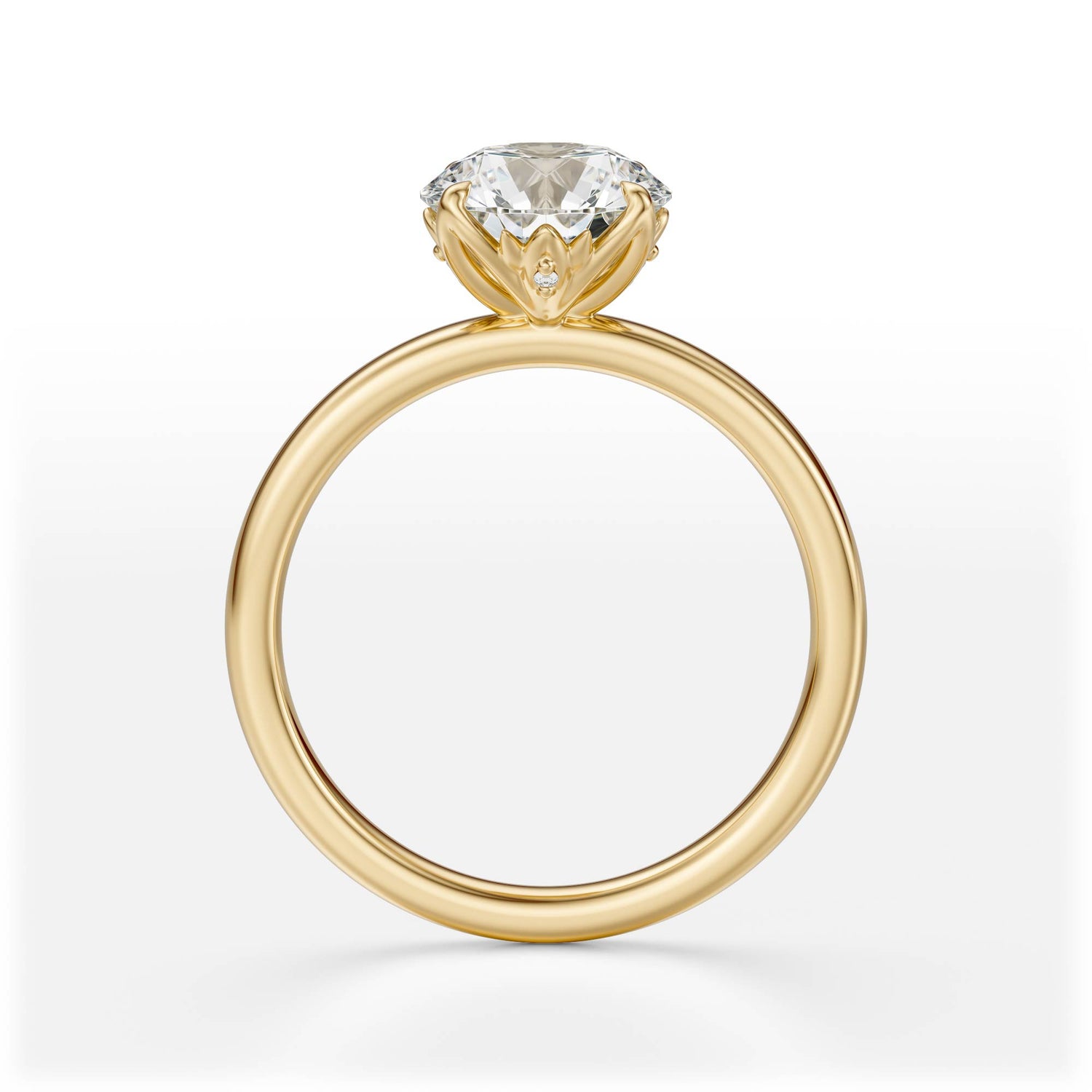 The Secret Garden Ring | Round | Setting Only