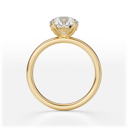 The Secret Garden Ring | Round | Setting Only
