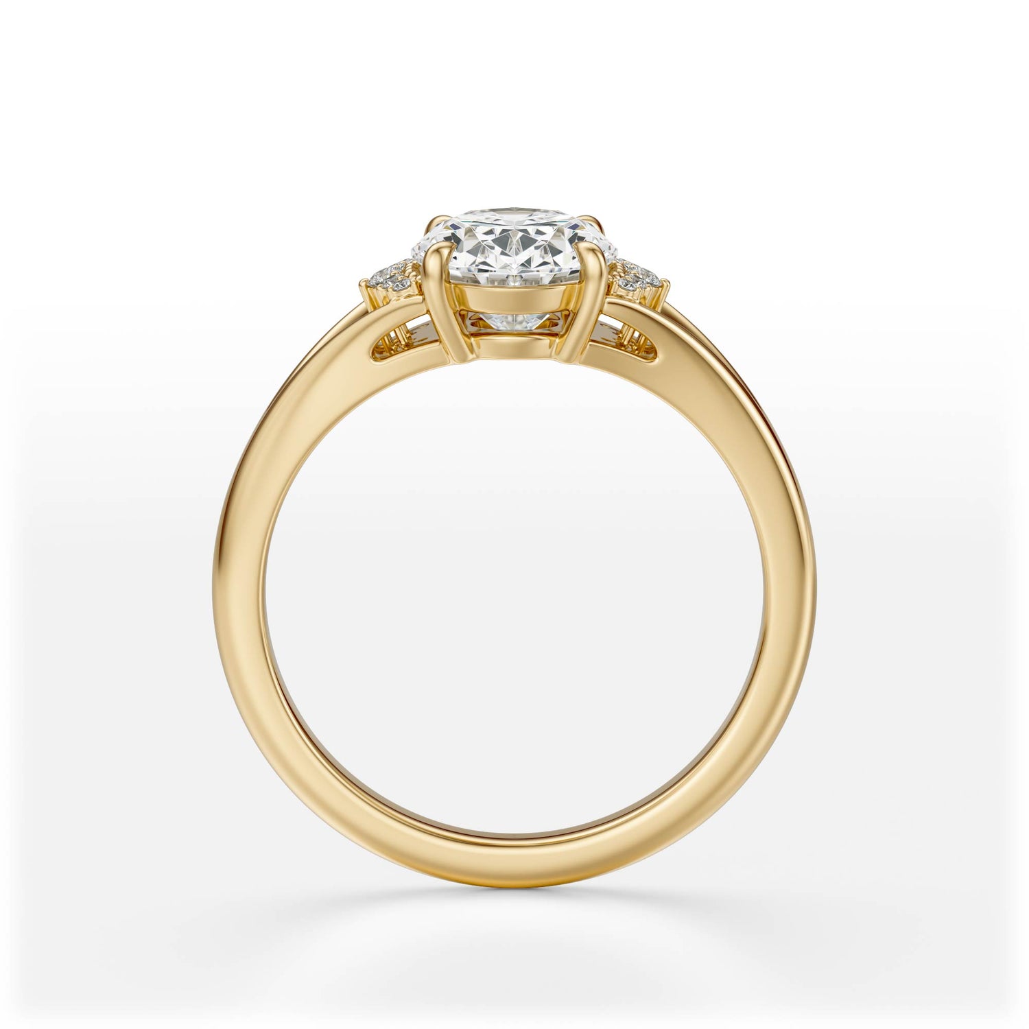 The Serendipity Ring | Oval | Setting Only