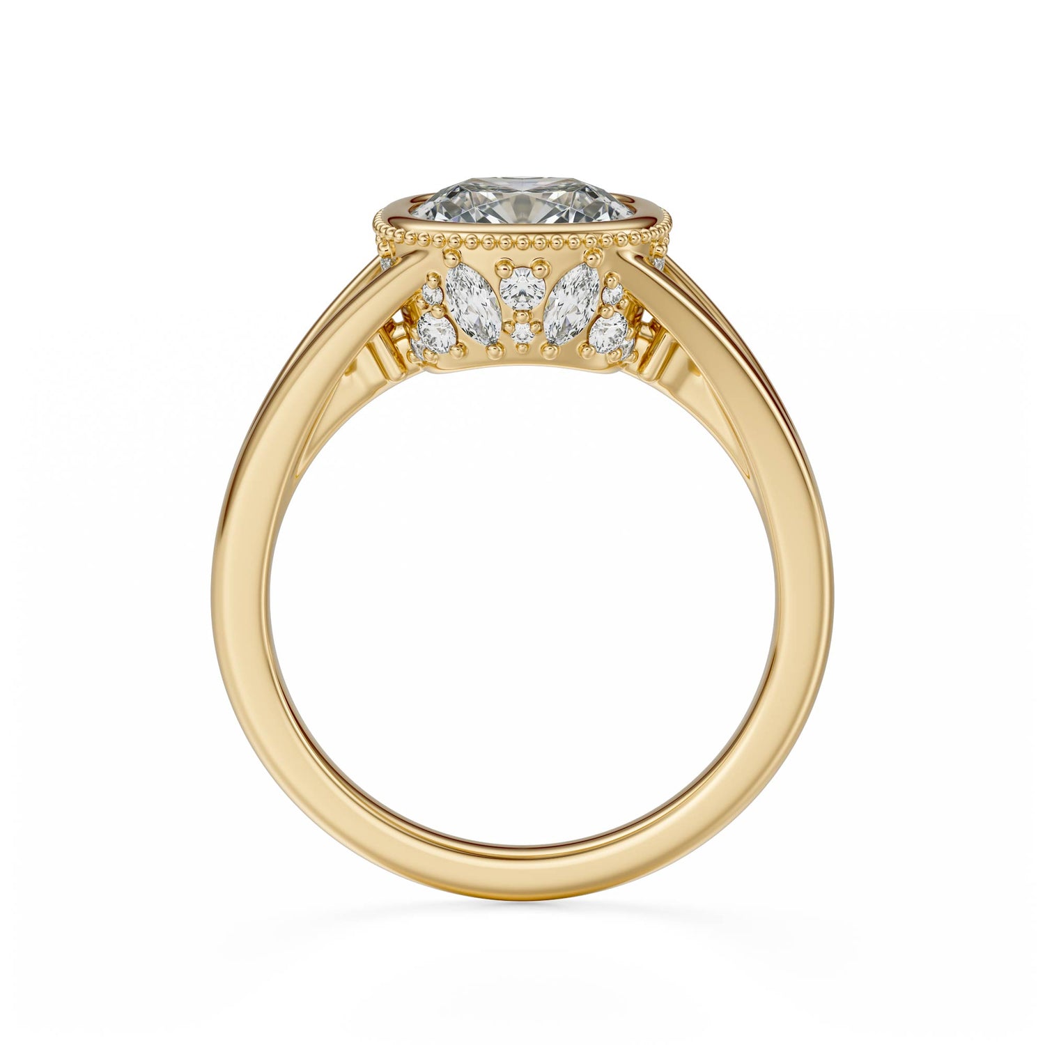 The Sitara Ring | Cushion - Lavender Creek Gems 