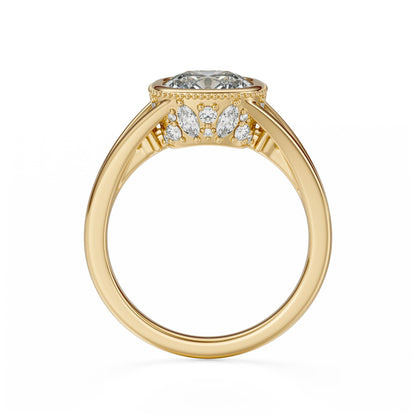 The Sitara Ring | Cushion - Lavender Creek Gems 