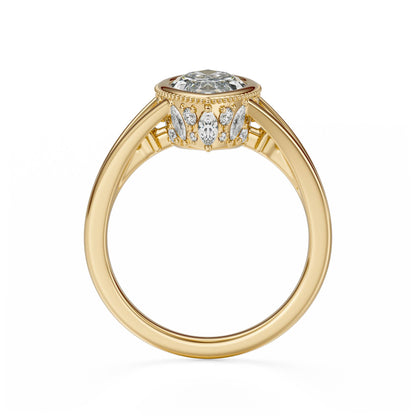 The Sitara Ring | Marquise | Setting Only - Lavender Creek Gems 