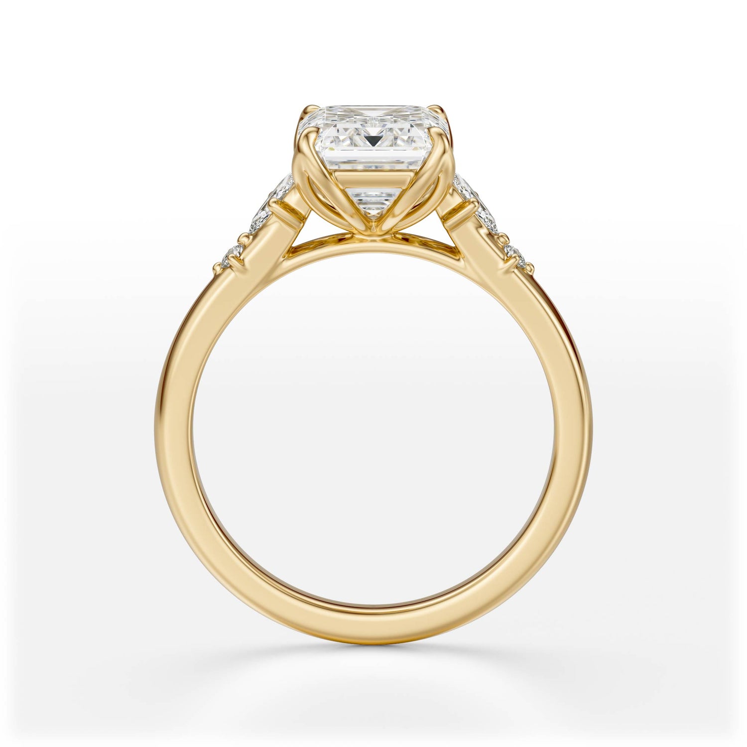 The Skye Ring | Emerald Cut - Lavender Creek Gems 