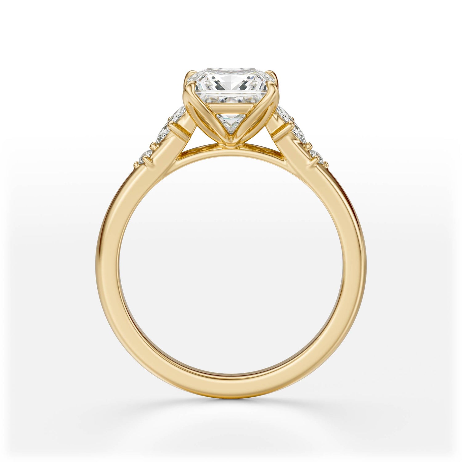 The Skye Ring | Princess | Setting Only - Lavender Creek Gems 
