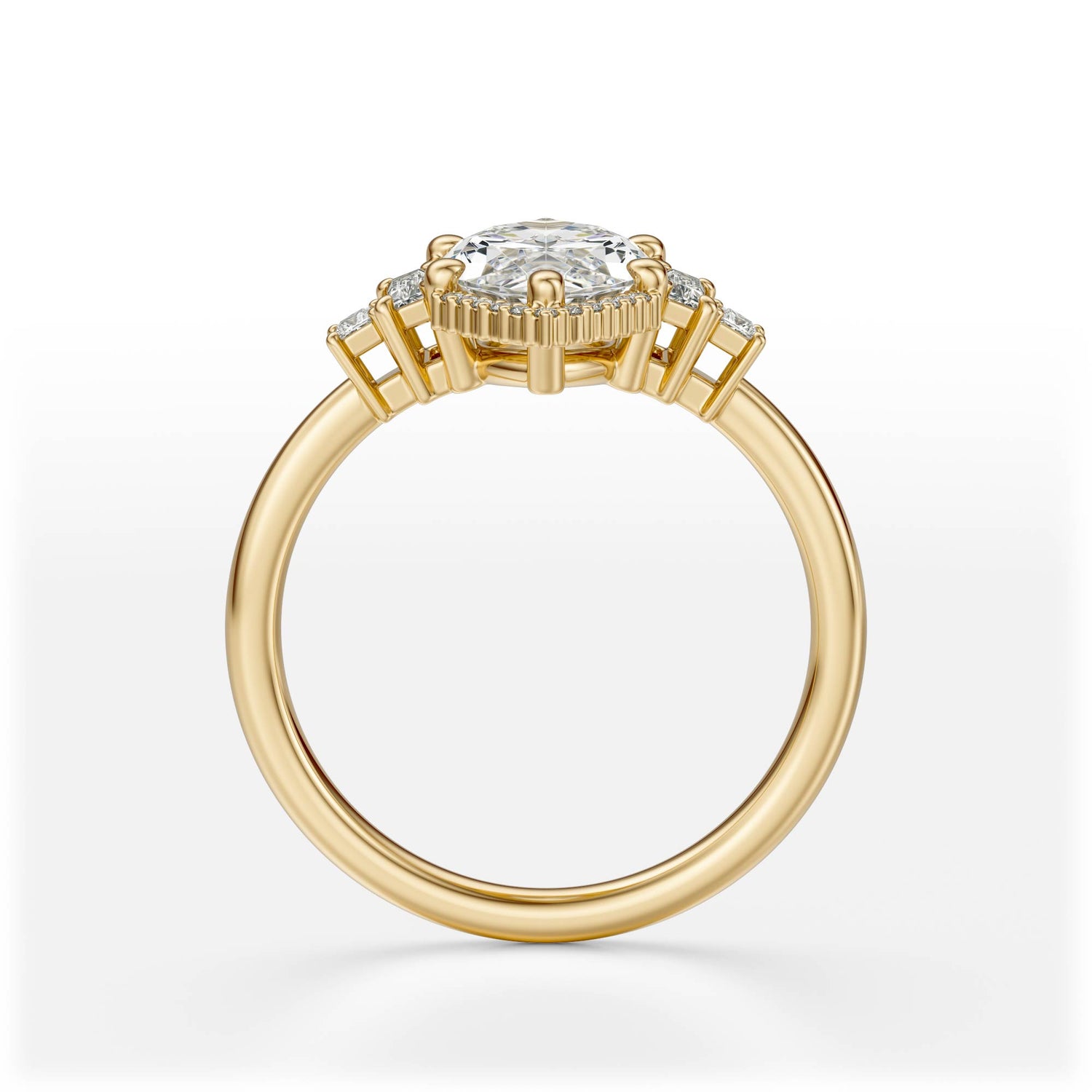 The Sura Ring | Marquise | Setting Only