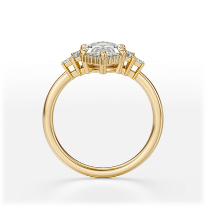 The Sura Ring | Marquise | Setting Only