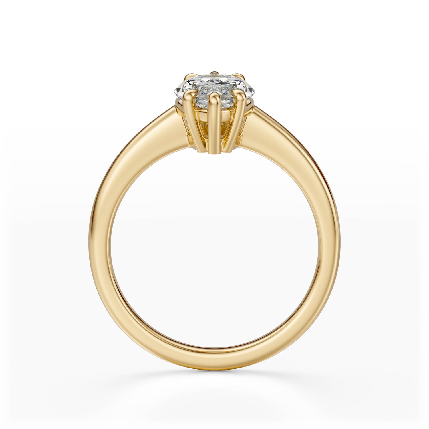 The Thalassa Ring | Marquise | Setting Only - Lavender Creek Gems 
