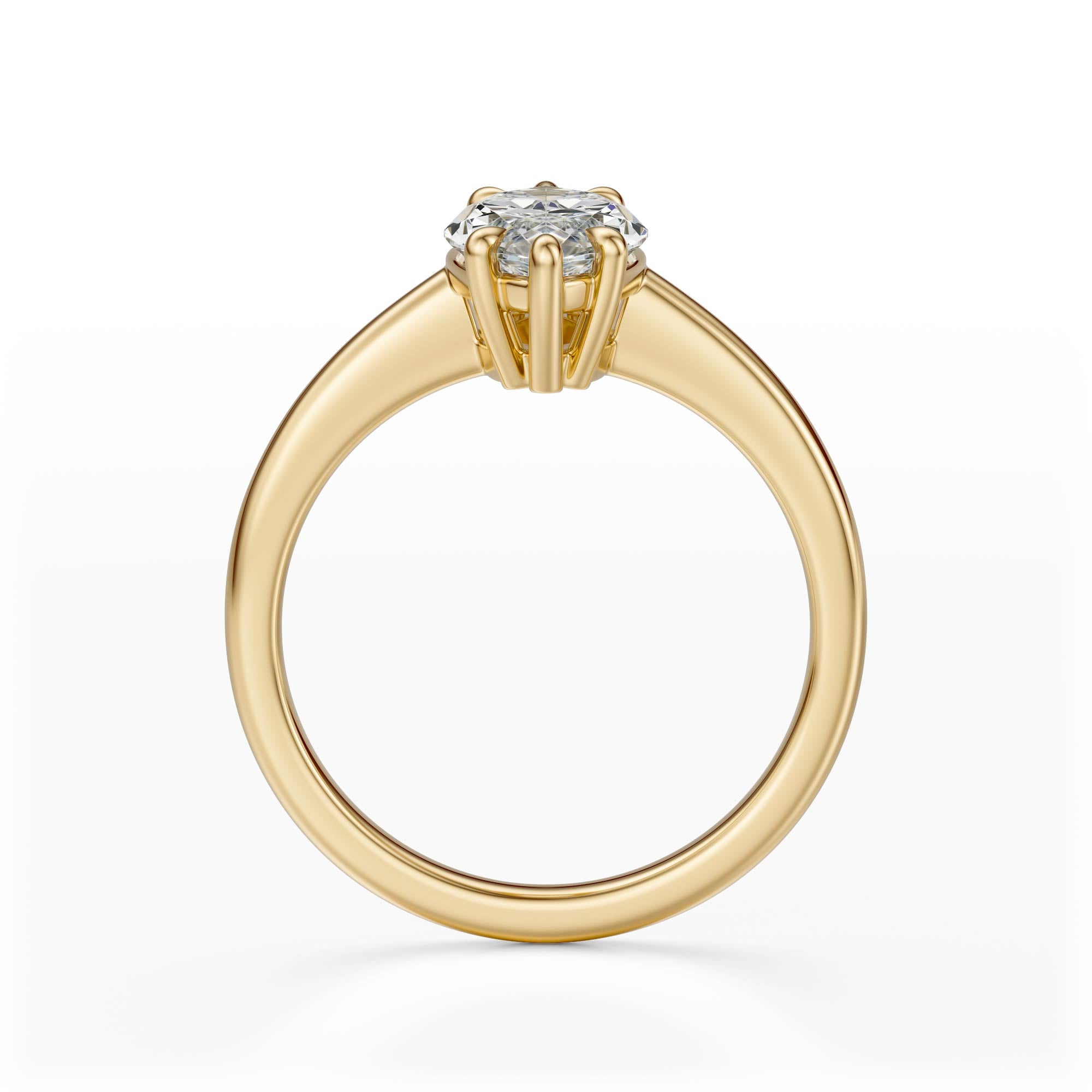 The Thalassa Ring | Marquise | Setting Only - Lavender Creek Gems 