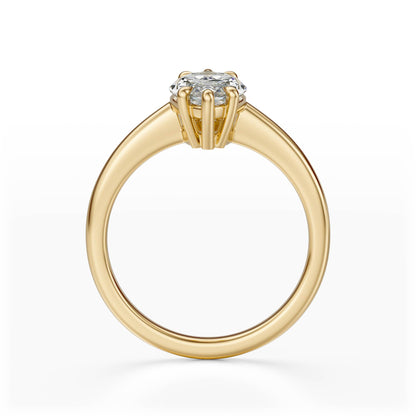 The Thalassa Ring | Marquise | Setting Only - Lavender Creek Gems 