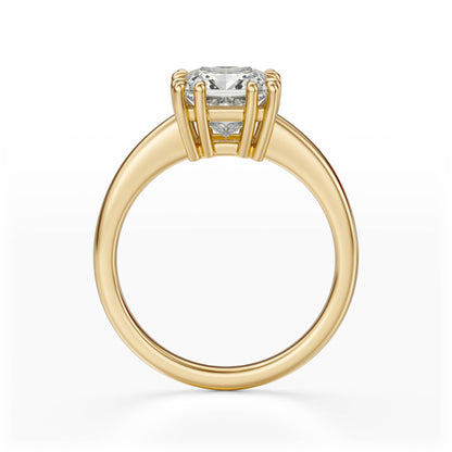 The Thalassa Ring | Princess | Setting Only - Lavender Creek Gems 