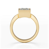 The Veil Ring | Princess | Setting Only - Lavender Creek Gems 