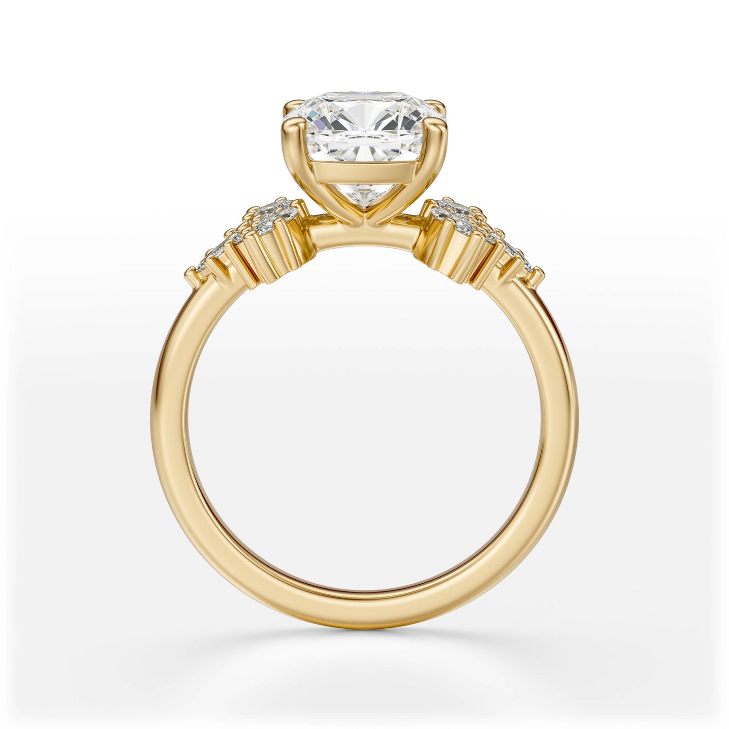 The Veraine Ring | Cushion | Setting Only