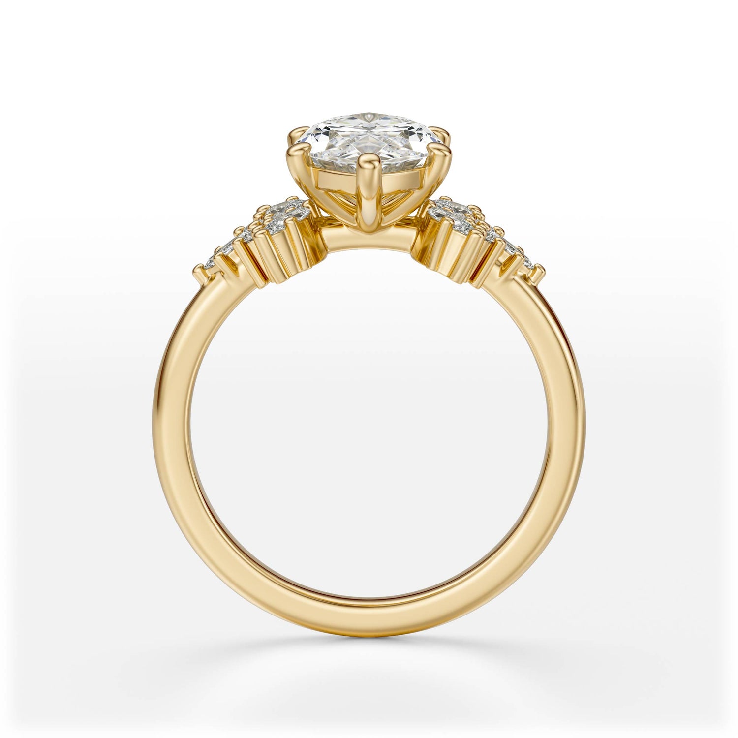 The Veraine Ring | Marquise | Setting Only