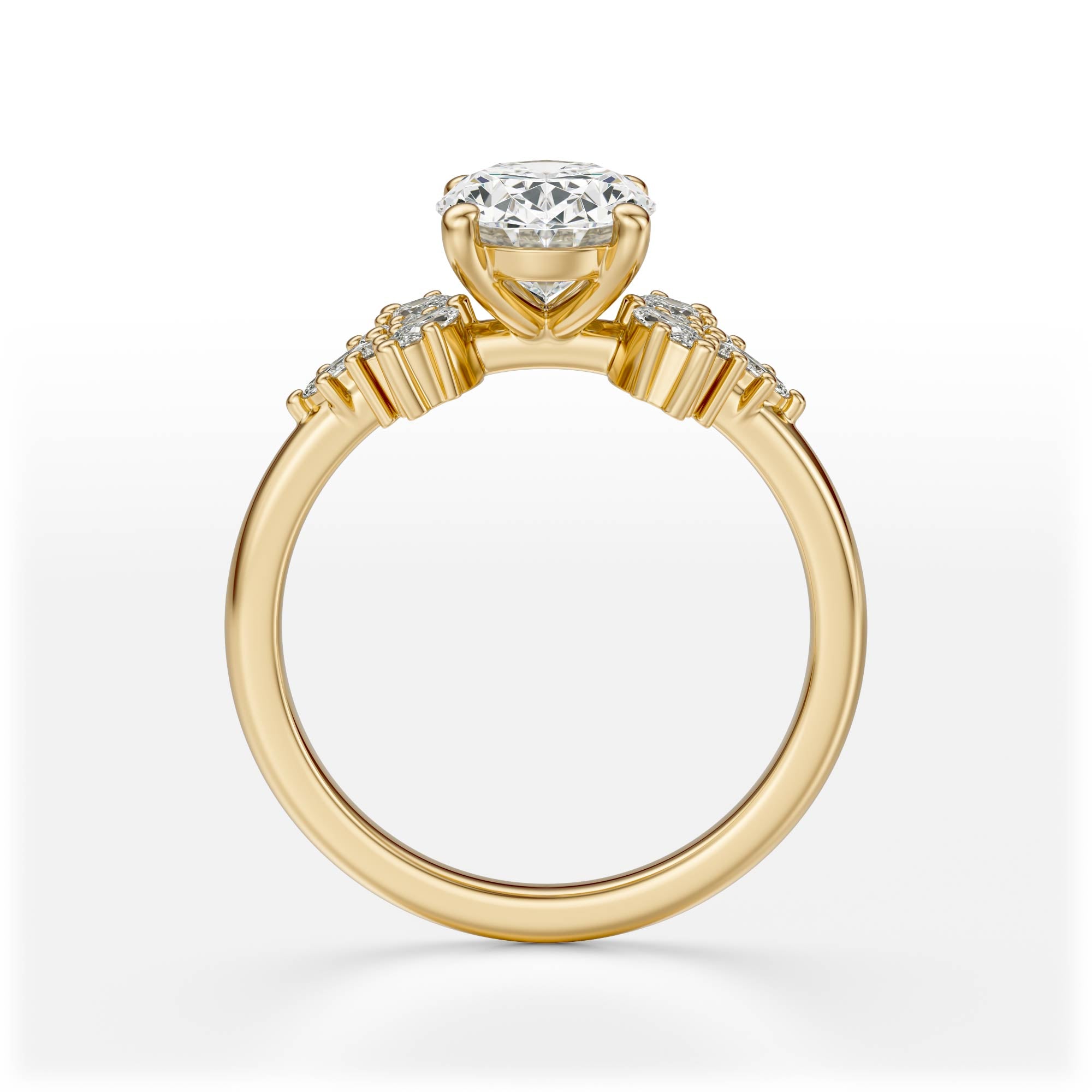 The Veraine Ring | Oval | Setting Only