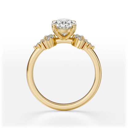 The Veraine Ring | Oval | Setting Only