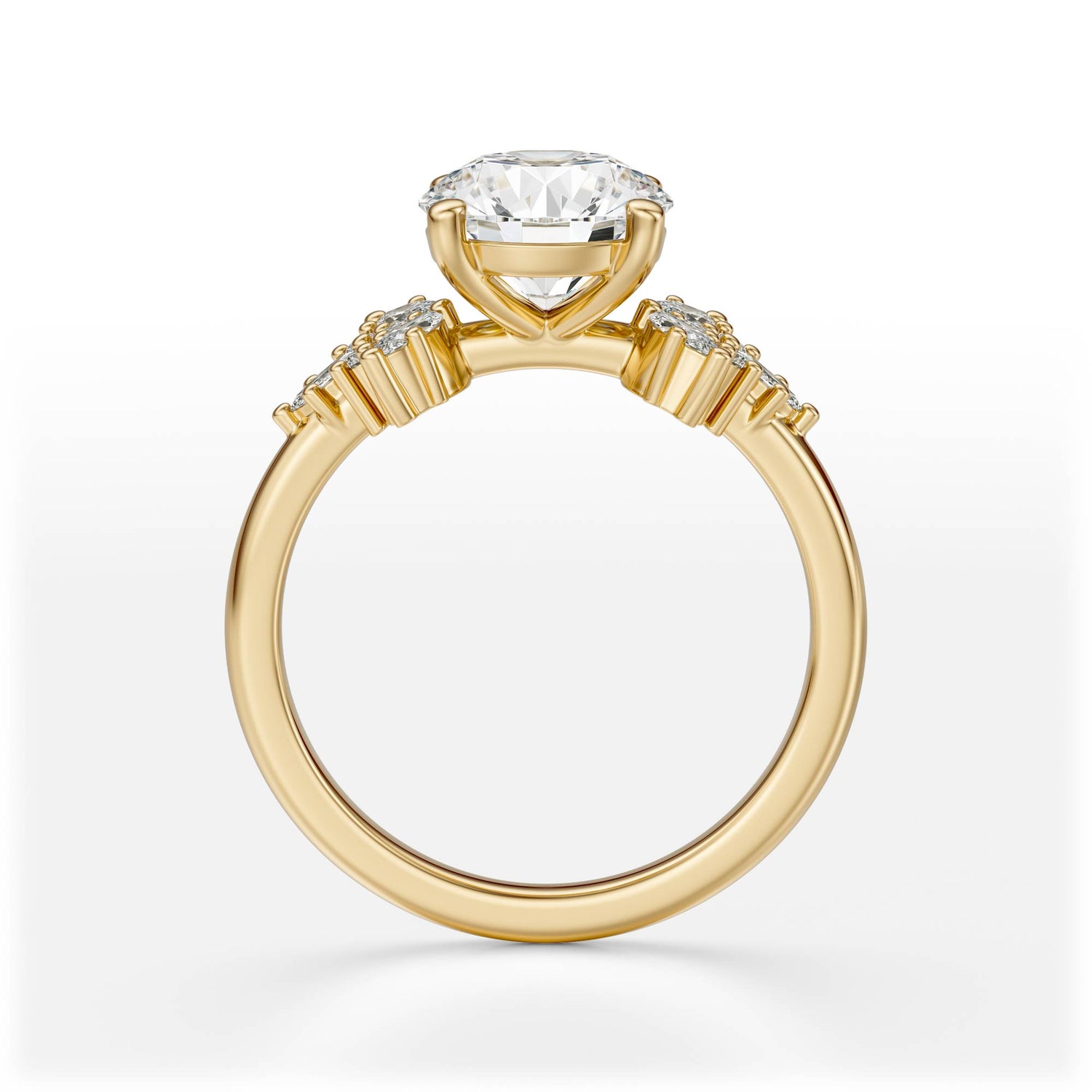 The Veraine Ring | Round | Setting Only