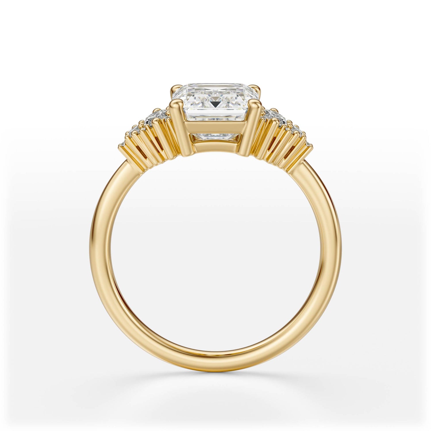 The Vivienne Ring | Emerald Cut