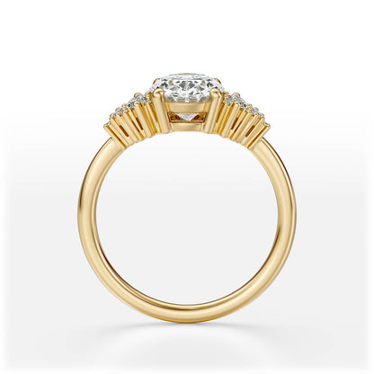 The Vivienne Ring | Oval | Setting Only