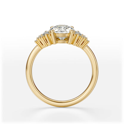The Vivienne Ring | Pear