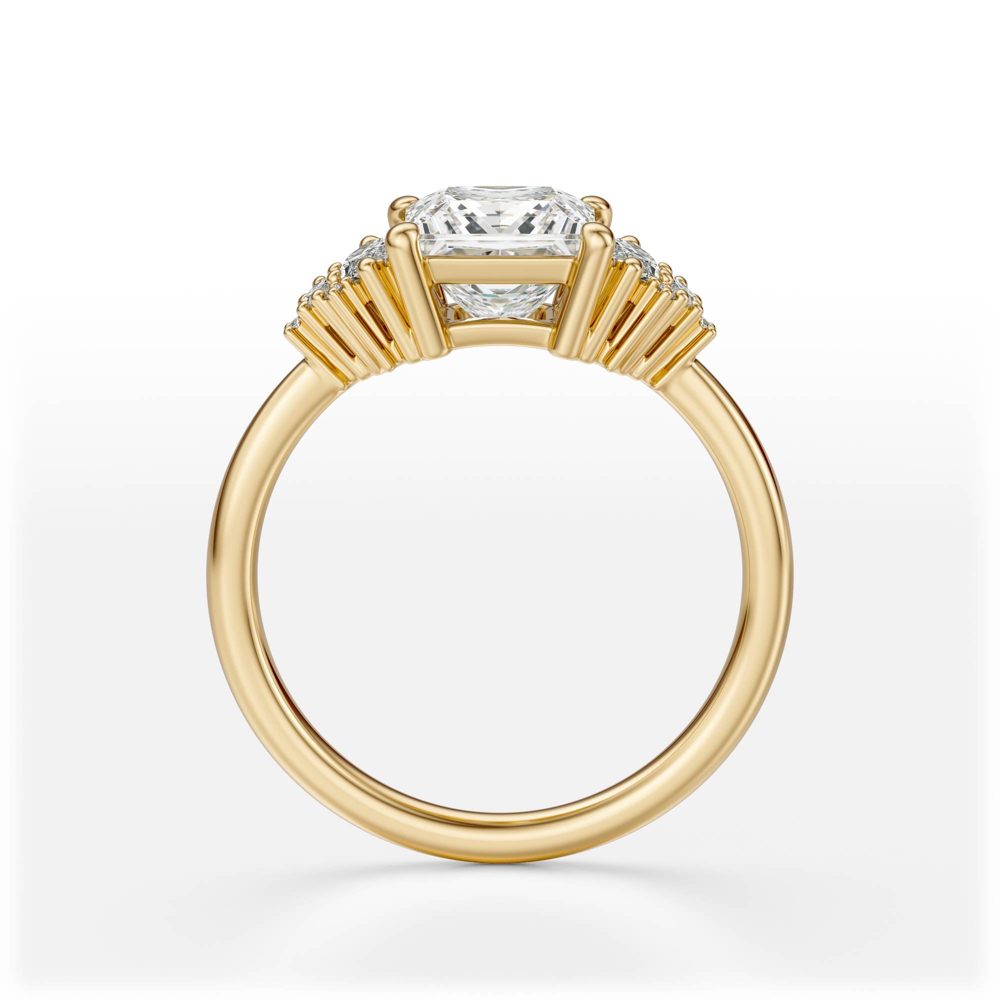 The Vivienne Ring | Princess | Setting Only