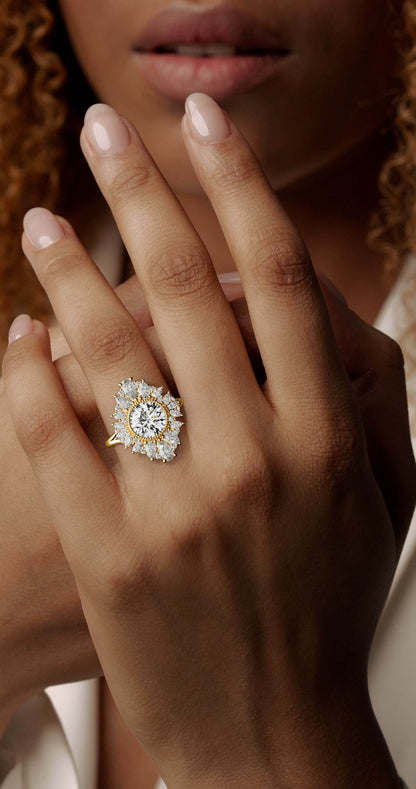 The Aurelia Ring - Lavender Creek Gems 