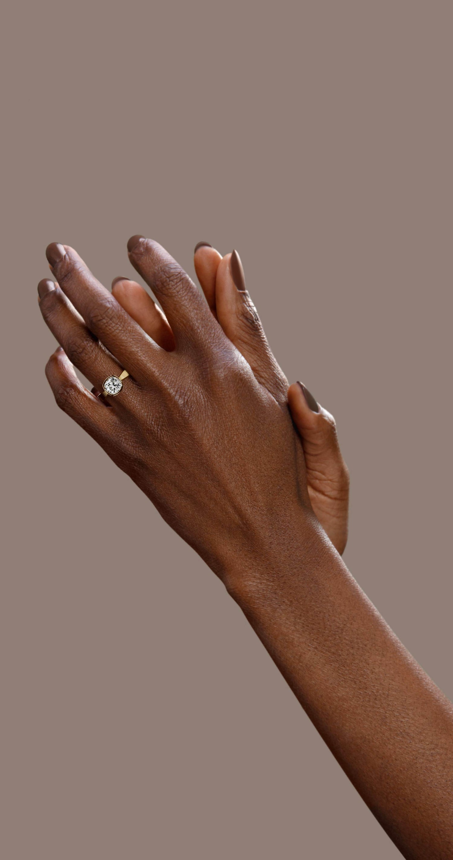 The Veil Ring | Cushion - Lavender Creek Gems 