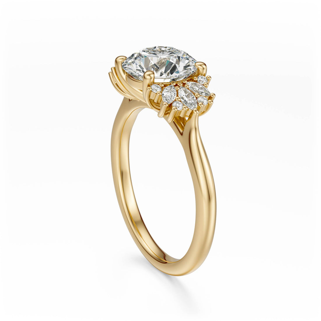 The Ambrosia Ring | Round - Lavender Creek Gems 