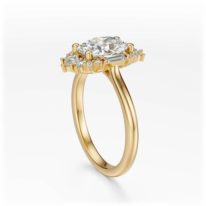 The Georgia Ring | Oval | Setting Only