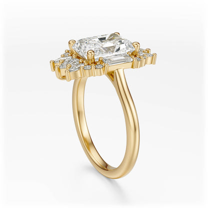 The Georgia Ring | Radiant | Setting Only