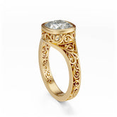 The Endearment Ring | Cushion - Lavender Creek Gems 