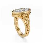 The Endearment Ring | Marquise - Lavender Creek Gems 