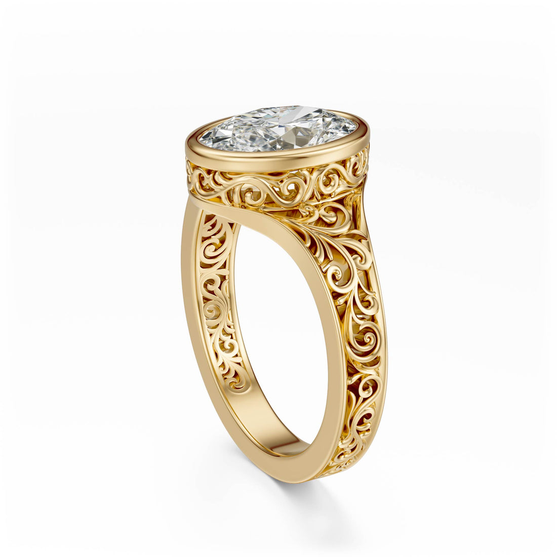 The Endearment Ring | Oval - Lavender Creek Gems 