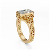 The Endearment Ring | Radiant - Lavender Creek Gems 