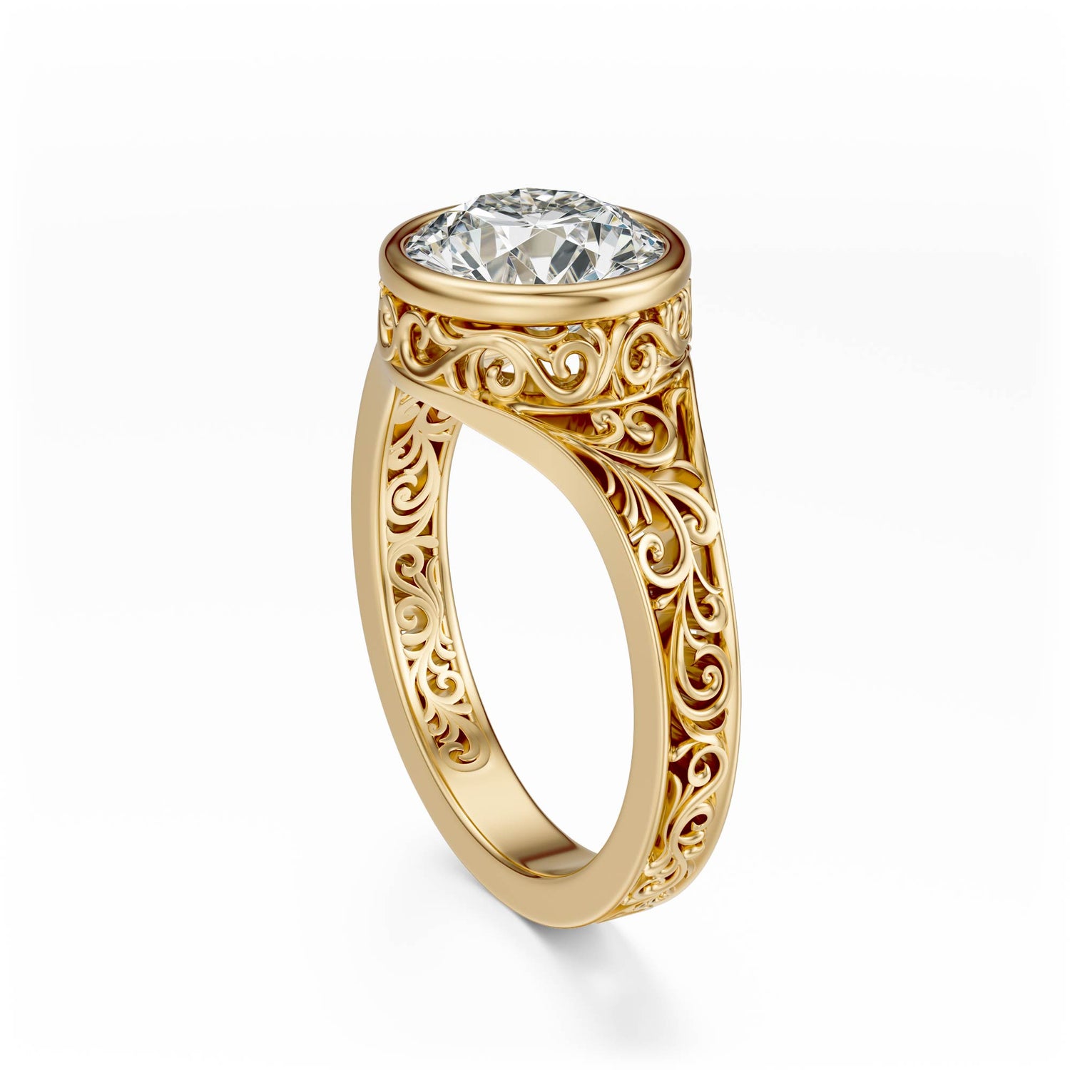 The Endearment Ring | Round - Lavender Creek Gems 