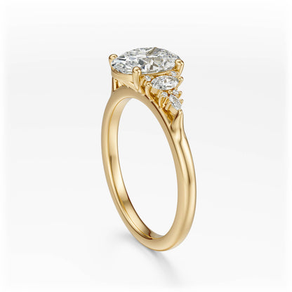 The Maeve Ring | Oval | Setting Only