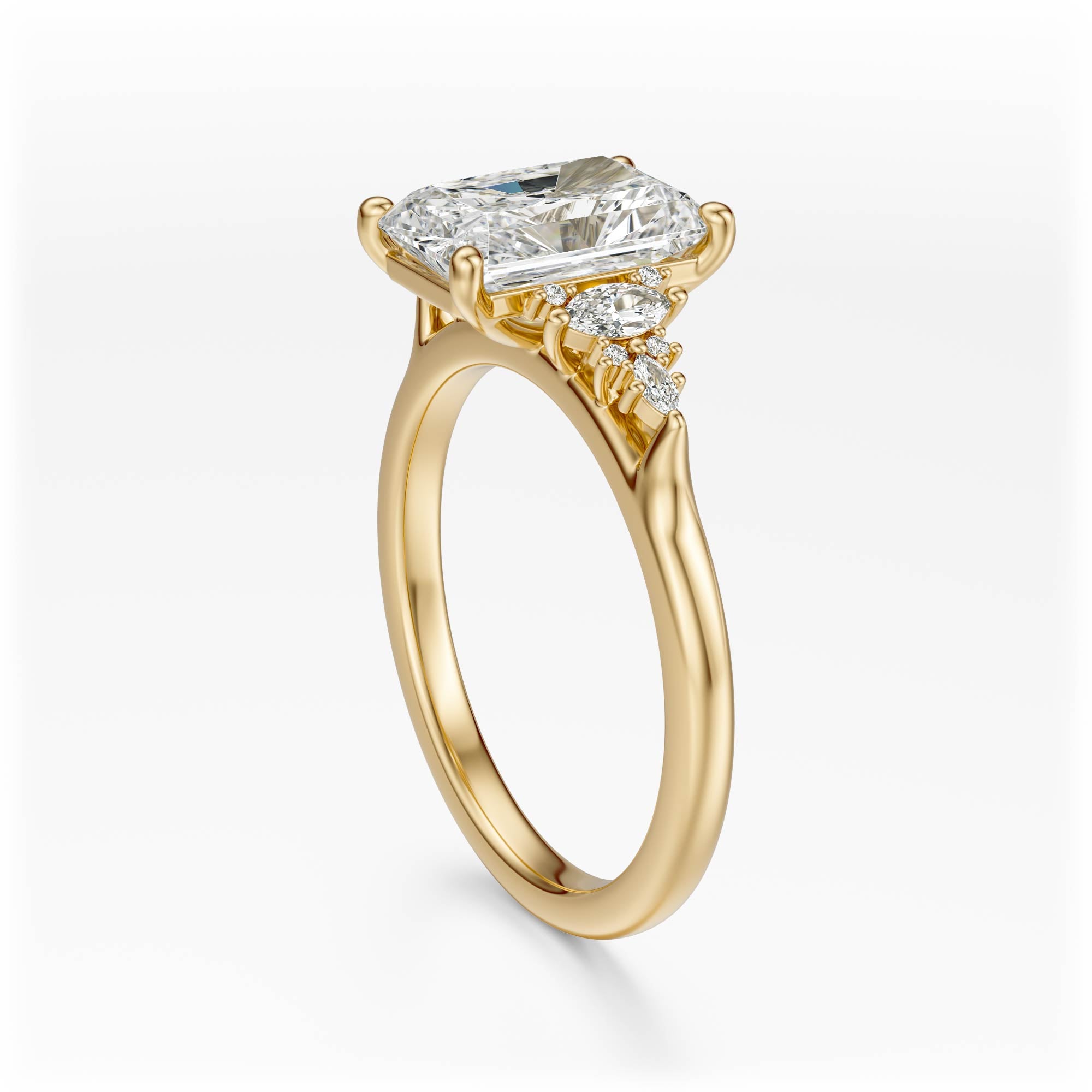 The Maeve Ring | Radiant - Lavender Creek Gems 