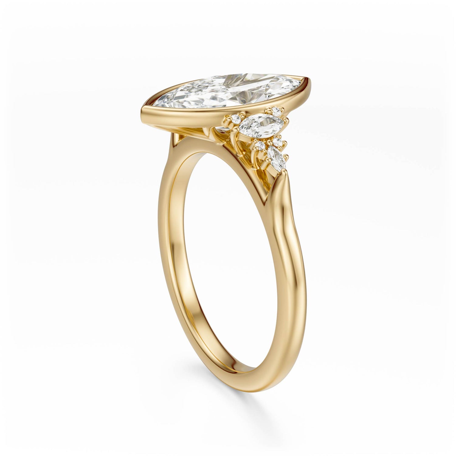 The Bezel Maeve Ring | Marquise