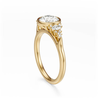 The Bezel Maeve Ring | Round | Setting Only