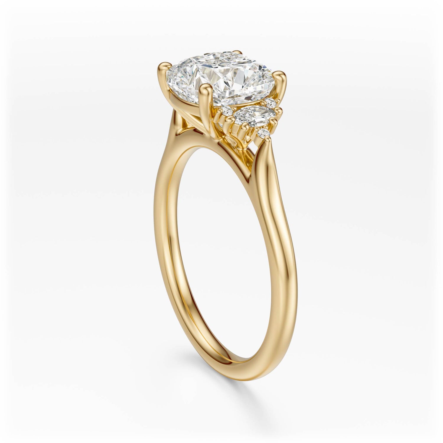 The Maren Ring | Cushion | Setting Only