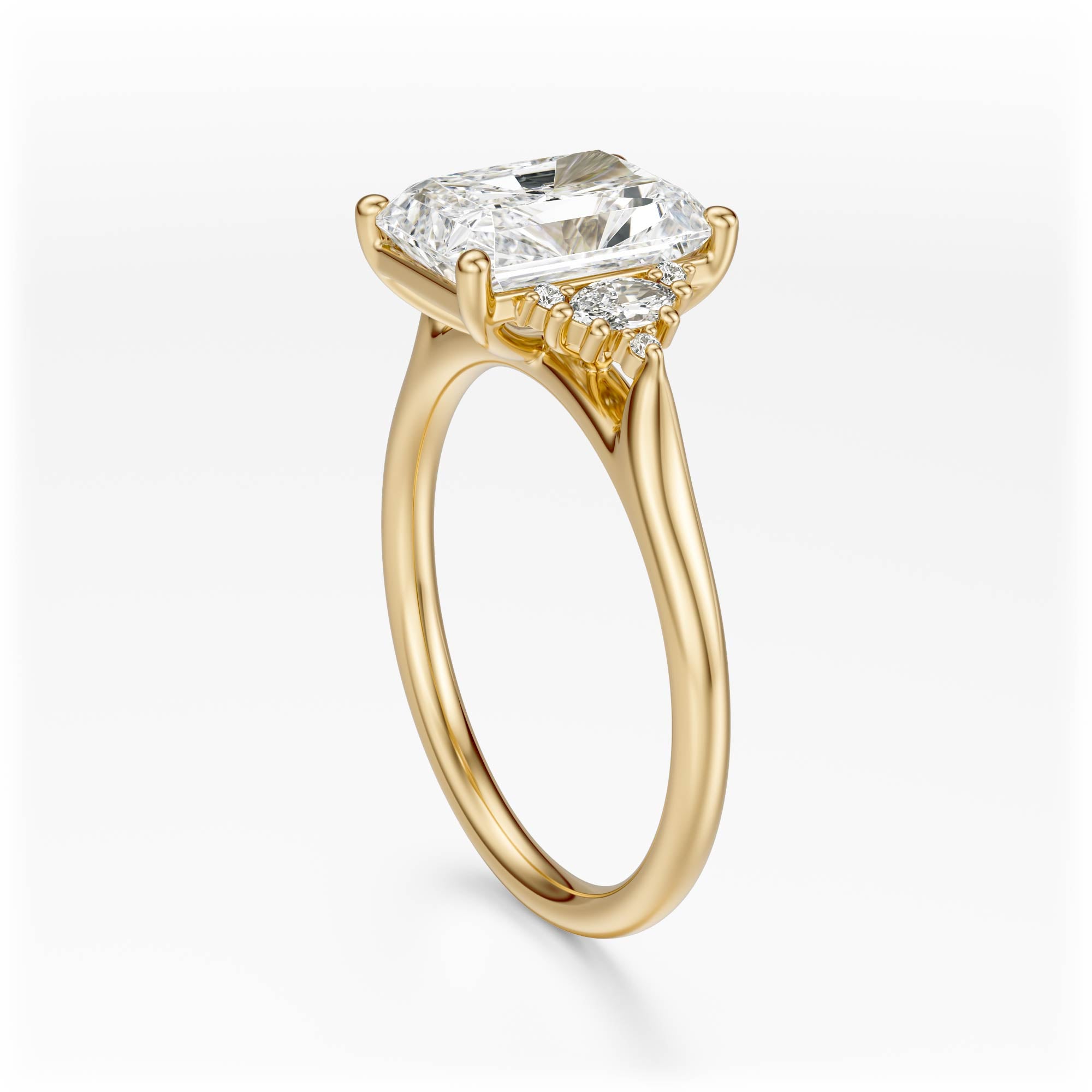 The Maren Ring | Radiant | Setting Only