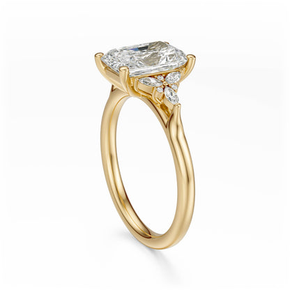 The Meadow Ring | Radiant - Lavender Creek Gems 